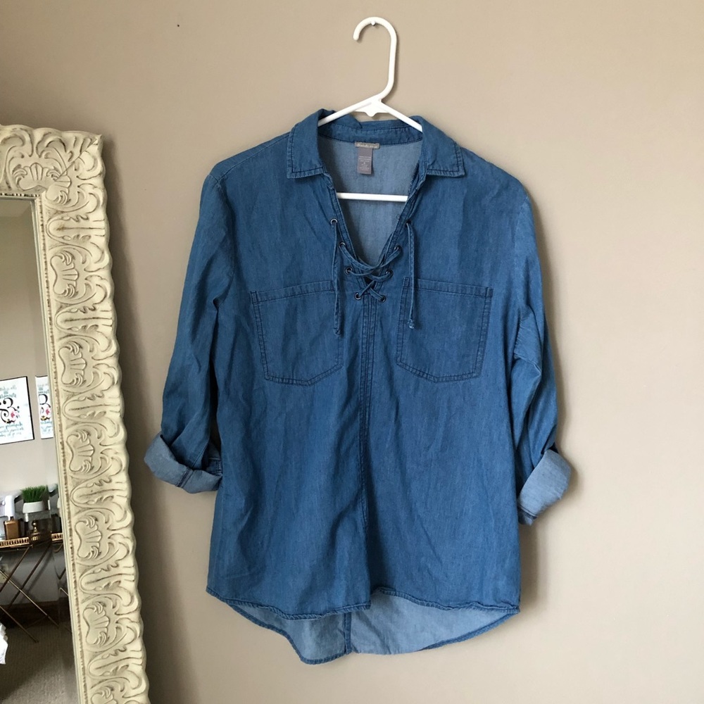 Denim Top